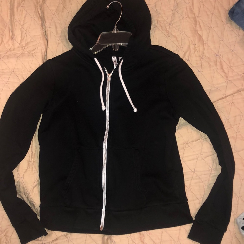 H&M basic zip up hoodie